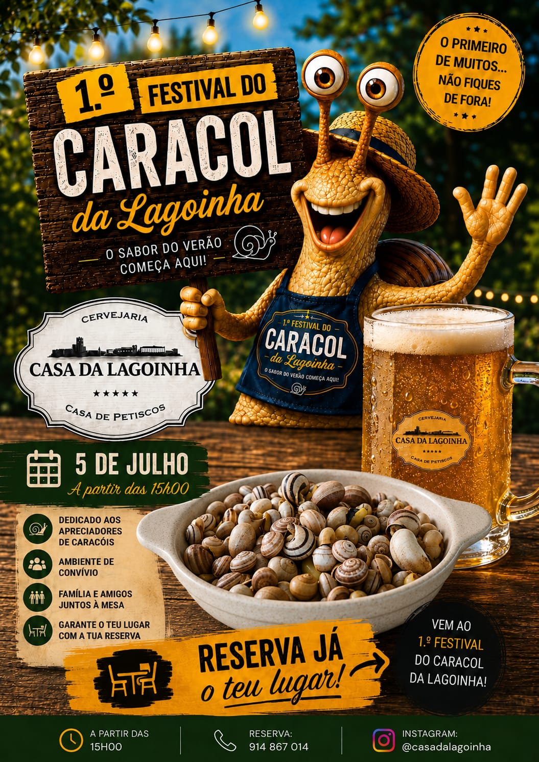 1.º Festival do Caracol da Lagoinha